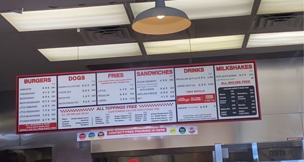 Menu photo 2 Five Guys San Antonio, TX Menu photo 2 Five Guys San Antonio, TX