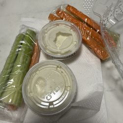 Twisted Wings - Veggies came with