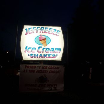 Jeffreeze Old-Fashioned Ice Cream - Nice bright sign ! - Ice Cream & Frozen Yogurt Near Me - West Creek, New Jersey Jeffreeze Old-Fashioned Ice Cream - Nice bright sign ! - Ice Cream & Frozen Yogurt Near Me - West Creek, New Jersey