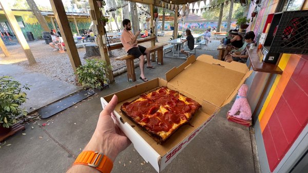 SquareHouse Pizza by null