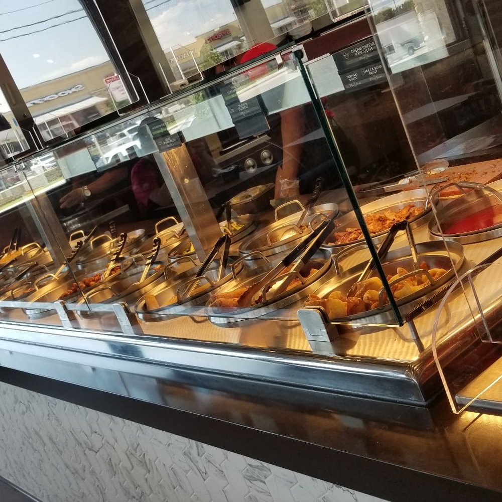 Panda Express - Food items on the line when you order - Chinese Near Me - San Antonio, Texas Panda Express - Food items on the line when you order - Chinese Near Me - San Antonio, Texas