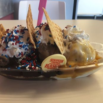 Baskin-Robbins - Custom U.S.S. Butterscotch Sundae from the Stranger Things promotion. - Ice Cream & Frozen Yogurt Near Me - Sacramento, California Baskin-Robbins - Custom U.S.S. Butterscotch Sundae from the Stranger Things promotion. - Ice Cream & Frozen Yogurt Near Me - Sacramento, California