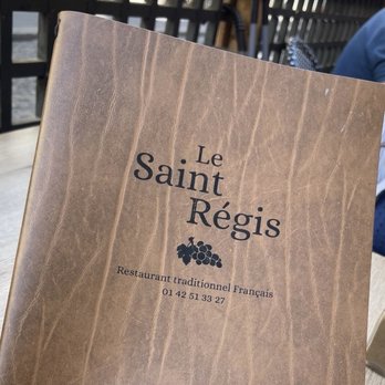 Le Saint Regis - French Near Me - Paris, 75