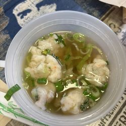 HK Congee Noodles - Fish paste soup