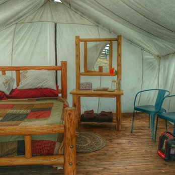 Log House RV Park & Campground - Inside of the luxury tent - Campgrounds Near Me - Enterprise, Oregon Log House RV Park & Campground - Inside of the luxury tent - Campgrounds Near Me - Enterprise, Oregon