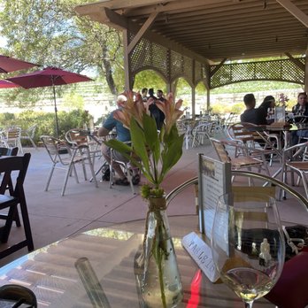Cass Winery - View from my table (12 pm on a Thursday) - Wineries Near Me - Paso Robles, California Cass Winery - View from my table (12 pm on a Thursday) - Wineries Near Me - Paso Robles, California