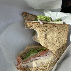 My Market - Turkey Swiss cheese sandwich with fresh veggies