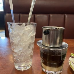 Iced coffee served legitimate way