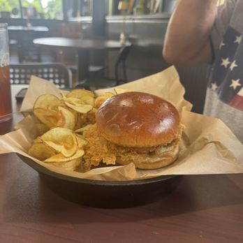 The Cornbread Cafe - Pork Chop sandwich - Salad Near Me - Elgin, South Carolina