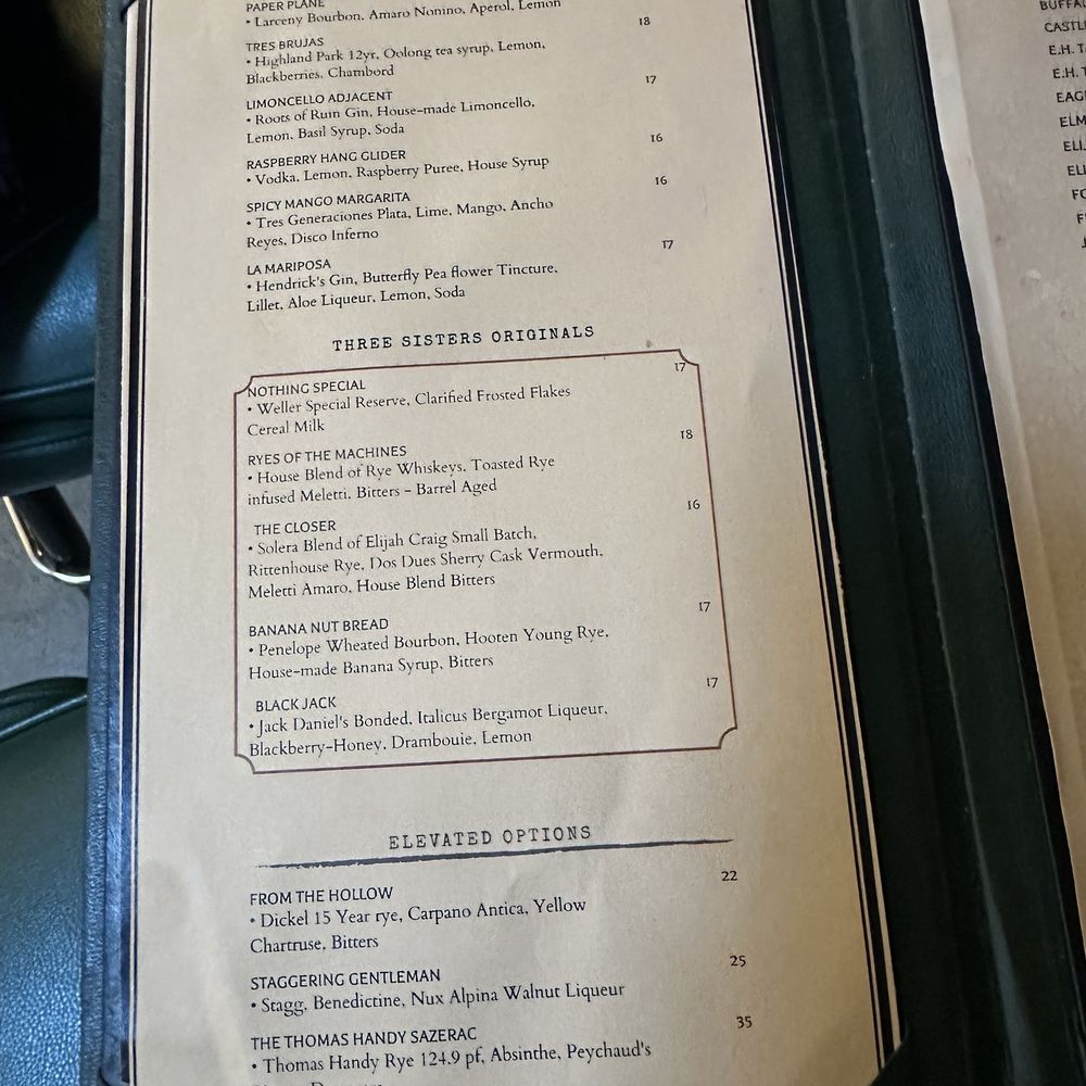 Three Sisters Whiskey Bar - Cocktails - Bars Near Me - San Jose, California Three Sisters Whiskey Bar - Cocktails - Bars Near Me - San Jose, California