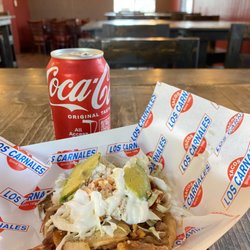 Tacos Los Carnales - "Sope de pollo contodo" I will be a fluent spanish speaker. Enjoy!!!!