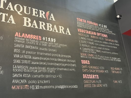 Menu photo 4 Taqueria Santa Barbara Santa Barbara, CA Menu photo 4 Taqueria Santa Barbara Santa Barbara, CA