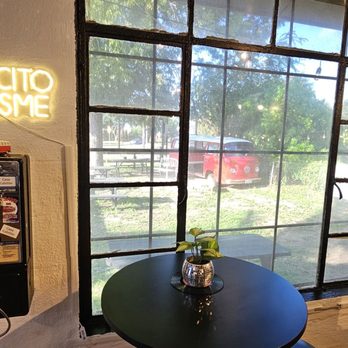 Casa Cafelito - Inside seating looking out - Coffee & Tea Near Me - McAllen, Texas Casa Cafelito - Inside seating looking out - Coffee & Tea Near Me - McAllen, Texas