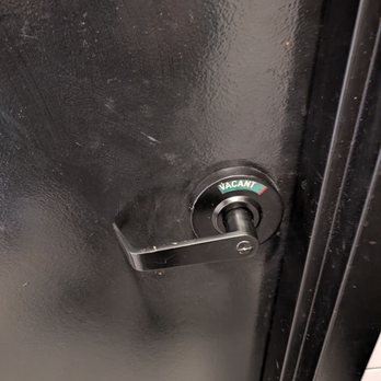 RUDY - Status on the washroom door - Burgers Near Me - Aurora, Ontario