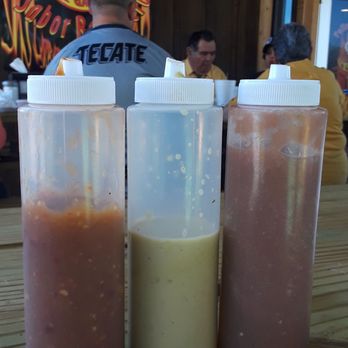 Pollos Asados El Gallo - 3 salsas at table! Hottest, Delish and Mild. - Chicken Shop Near Me - San Antonio, Texas