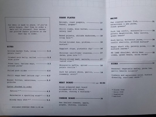 Menu photo 1 Glass Goose Auckland, AUK Menu photo 1 Glass Goose Auckland, AUK