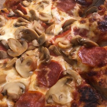 Basil's Pizza - Pepperoni & Mushroom Pizza - Pizza Near Me - Cranston, Rhode Island