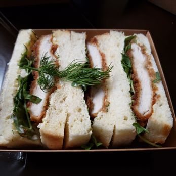 Katsu Bar - Dill Aioli Katsu Sando great flavors and such soft bread, loved it! - Burgers Near Me - Cerritos, California Katsu Bar - Dill Aioli Katsu Sando great flavors and such soft bread, loved it! - Burgers Near Me - Cerritos, California
