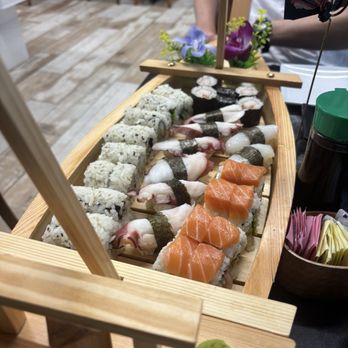Kobi Hibachi and Sushi - California roll, Kani (Krabstick) Maki Roll, octopus, squid, Sake (Salmon) Maki Roll - Sushi Bars Near Me - Milton, Florida Kobi Hibachi and Sushi - California roll, Kani (Krabstick) Maki Roll, octopus, squid, Sake (Salmon) Maki Roll - Sushi Bars Near Me - Milton, Florida