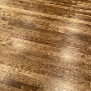 Kelly Hardwood - Hickory stained with a light brown - Flooring Near Me Kelly Hardwood - Hickory stained with a light brown - Flooring Near Me