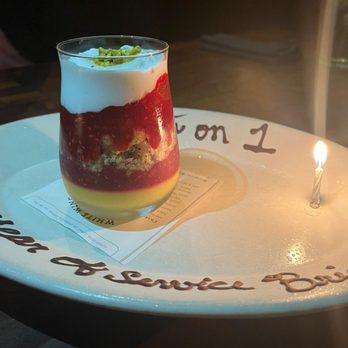 The Henry - Raspberry Trifle - New American Near Me - Phoenix, Arizona