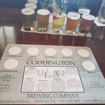 Coddington Brewery - Summer beer options - Breweries Near Me - Middletown, Rhode Island