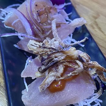 Sushi Damu - Albacore Carpaccio - Sushi Bars Near Me - Tustin, California Sushi Damu - Albacore Carpaccio - Sushi Bars Near Me - Tustin, California