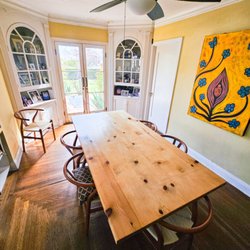 Wood Restoration - Dinning table refinishing. AFTER