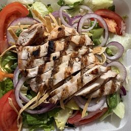 Added a salad this time. Delicious! Added a salad this time. Delicious!
