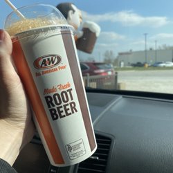 A&W Restaurant - Root beer Famous Floats
