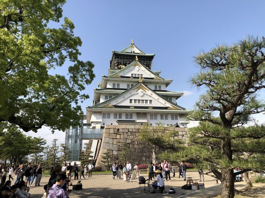 Osaka Castle by null