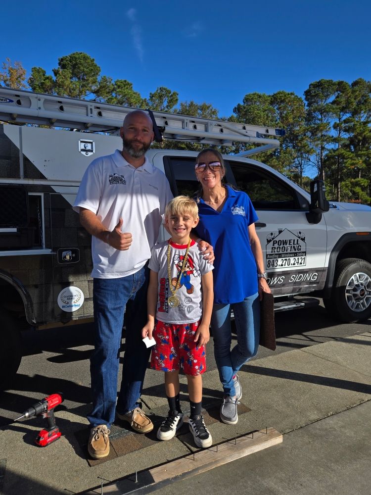 Slide of Powell Roofing