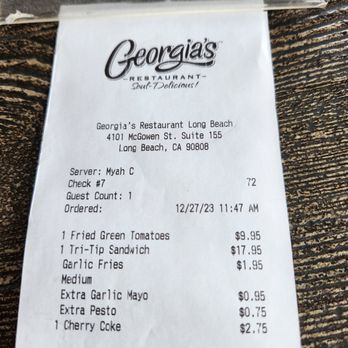 Georgia's Restaurant - Soul Food Near Me - Long Beach, California