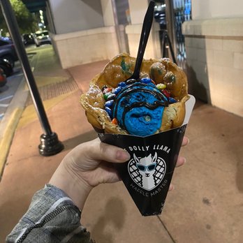 The Dolly Llama - Ultimate Cookie Monster Ice Cream - Waffles Near Me - Winter Garden, Florida The Dolly Llama - Ultimate Cookie Monster Ice Cream - Waffles Near Me - Winter Garden, Florida