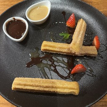 Finch & Fork - Churro dessert - New American Near Me - Santa Barbara, California Finch & Fork - Churro dessert - New American Near Me - Santa Barbara, California