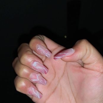 Delux Nail and Spa - Marbled Nails - Waxing Near Me - San Antonio, Texas