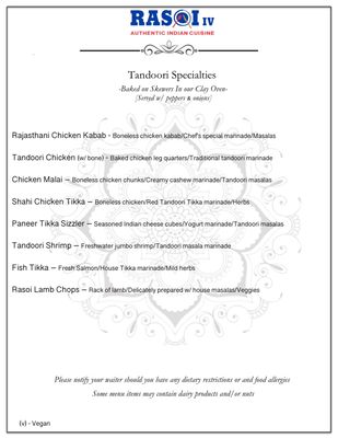 Menu photo 8 Rasoi IV Authentic Indian Cuisine Chesapeake, VA Menu photo 8 Rasoi IV Authentic Indian Cuisine Chesapeake, VA