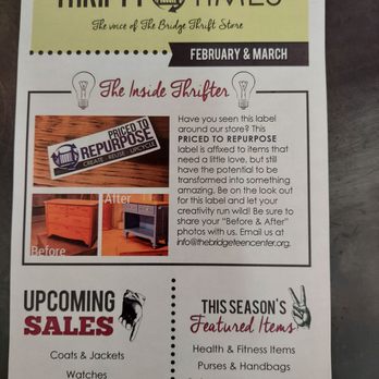 The Bridge Thrift Store - Thrift Stores Near Me - Orland Park, Illinois