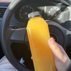 Island Flavor Jerk Cuisine - Mango and Passionfruit Juice