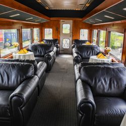 Adirondack Scenic Railroad - Getting ready to go