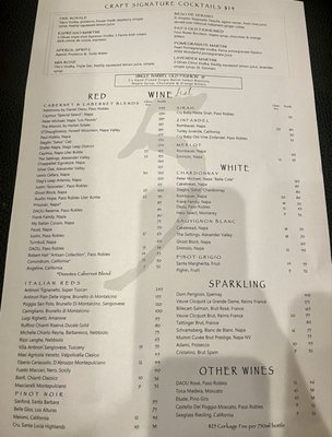 Menu photo 5 Five Restaurant Fresno, CA