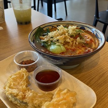 Marugame Udon - Tan Tan, Tamagoyaki, and pumpkin tempura... - Japanese Near Me - San Ramon, California Marugame Udon - Tan Tan, Tamagoyaki, and pumpkin tempura... - Japanese Near Me - San Ramon, California