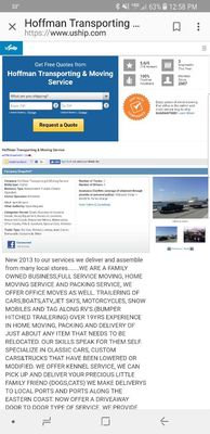 Hoffman Transport And Moving Services LLC