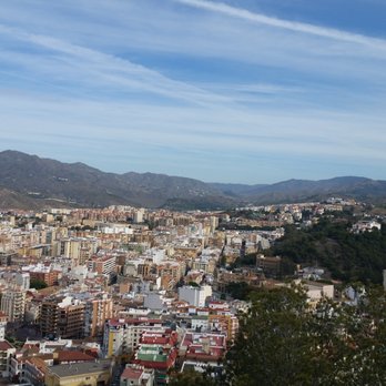 Castillo de Gibralfaro - View of Malaga from the top of the fortress - Landmarks & Historical Buildings Near Me - Málaga, Massachusetts