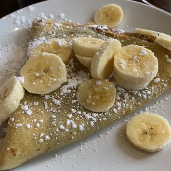 Rooster - Downtown - Nutella Crepe with Bananas - Creperies Near Me - St. Louis, Missouri Rooster - Downtown - Nutella Crepe with Bananas - Creperies Near Me - St. Louis, Missouri