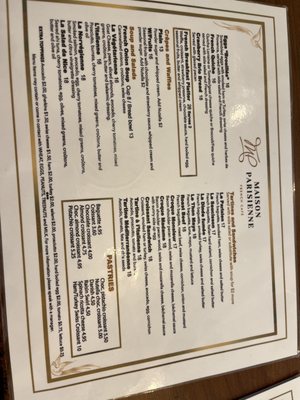 Menu photo 2 Maison Parisienne Chicago, IL Menu photo 2 Maison Parisienne Chicago, IL