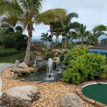Tropical Breeze Fun Park - Beautiful landscaping - Mini Golf Near Me - Cape Coral, Florida Tropical Breeze Fun Park - Beautiful landscaping - Mini Golf Near Me - Cape Coral, Florida