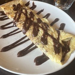 The Hut Cafe - Breakfast crepe