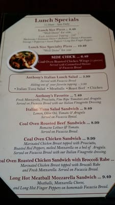 Menu photo 7 Anthony's Coal Fired Pizza & Wings Pinecrest, FL Menu photo 7 Anthony's Coal Fired Pizza & Wings Pinecrest, FL