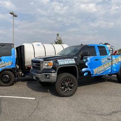 Super PowerWash Bros - Two of our trucks